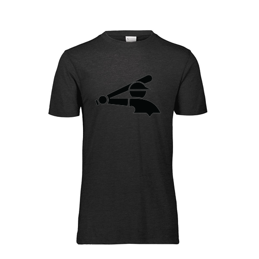 [FTSCUBBK-YS-LOGO3] Decker Youth Tri-Blend T-Shirt - Short Sleeve (Youth S, Black, Logo 3)
