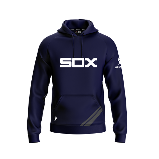 [FOLHSMNV-YXS-LOGO1] Decker Summit Hoodie (Youth XS, Navy, Logo 1)