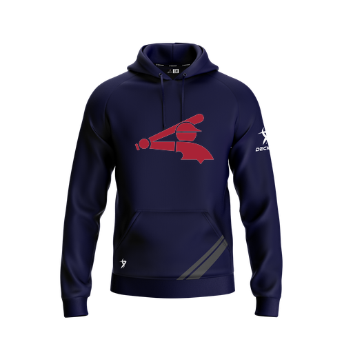 [FOLHSMNV-YXS-LOGO2] Decker Summit Hoodie (Youth XS, Navy, Logo 2)