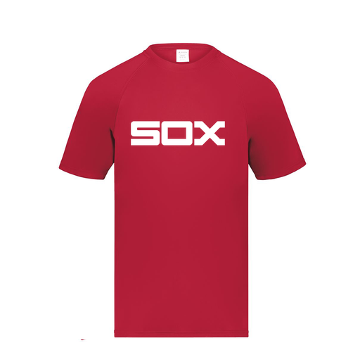[2790.083.S-LOGO1] Men's Smooth Sport T-Shirt (Adult S, Red, Logo 1)