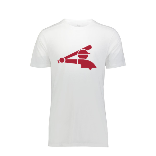 [FTSCUBWH-AS-LOGO2] Decker Men's Tri-Blend T-Shirt - Short Sleeve (Adult S, White, Logo 2)