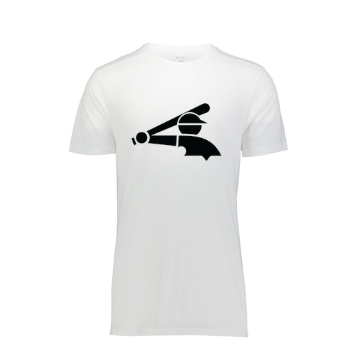 [FTSCUBWH-AS-LOGO3] Decker Men's Tri-Blend T-Shirt - Short Sleeve (Adult S, White, Logo 3)