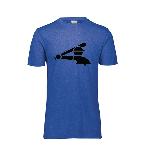 [FTSCUBNV-AS-LOGO3] Decker Men's Tri-Blend T-Shirt - Short Sleeve (Adult S, Navy, Logo 3)