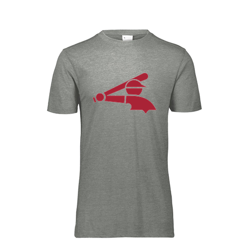 [FTSCUBGY-AS-LOGO2] Decker Men's Tri-Blend T-Shirt - Short Sleeve (Adult S, Gray, Logo 2)