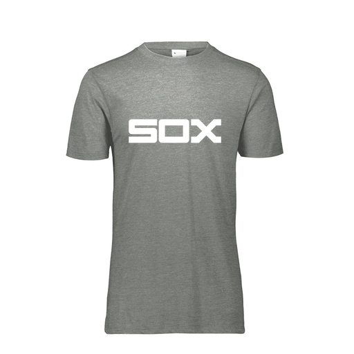 [FTSCUBGY-YS-LOGO1] Decker Youth Tri-Blend T-Shirt - Short Sleeve (Youth S, Gray, Logo 1)