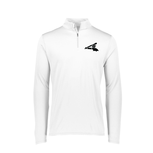 [FTLQFLWH-FAXS-LOGO3] Decker Women's Flex-Lite 1/4 Zip Shirt (Female Adult XS, White, Logo 3)
