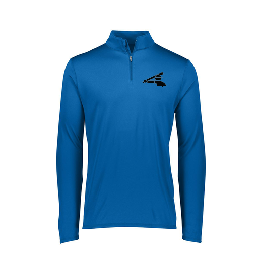 [FTLQFLRY-FAXS-LOGO3] Decker Women's Flex-Lite 1/4 Zip Shirt (Female Adult XS, Royal, Logo 3)