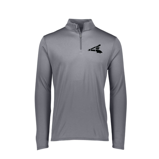 [FTLQFLGY-FAXS-LOGO3] Decker Women's Flex-Lite 1/4 Zip Shirt (Female Adult XS, Gray, Logo 3)