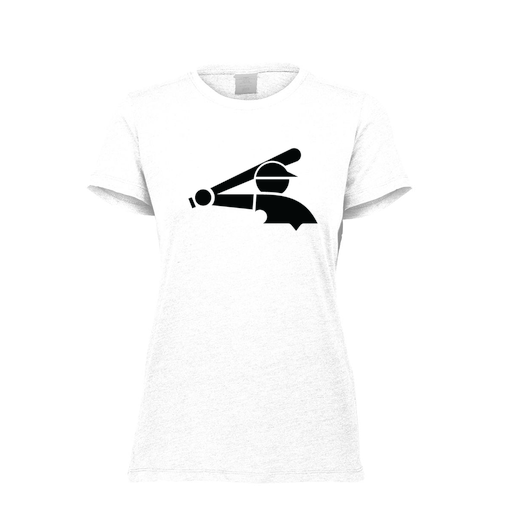 [FTSCUBWH-FAXS-LOGO3] Decker Women's Tri-Blend T-Shirt - Short Sleeve (Female Adult XS, White, Logo 3)