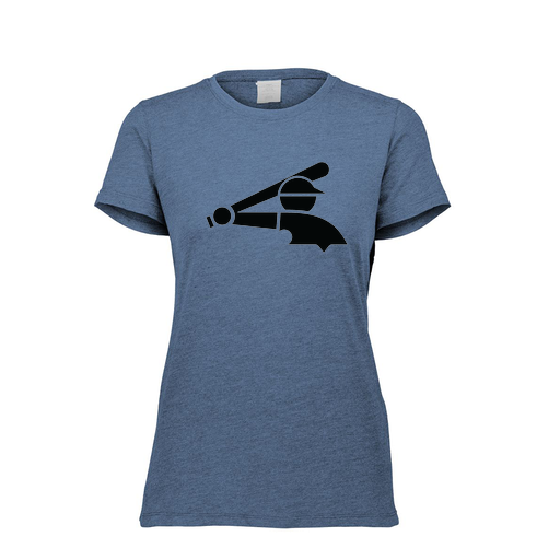 [FTSCUBNV-FAXS-LOGO3] Decker Women's Tri-Blend T-Shirt - Short Sleeve (Female Adult XS, Navy, Logo 3)