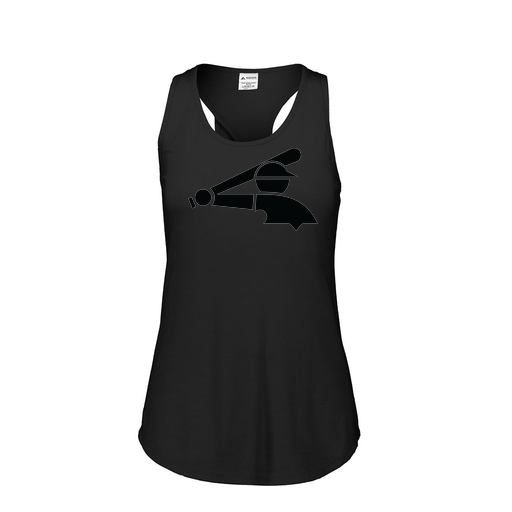 [3078.K94.S-LOGO3] Ladies Tri Blend Tank Top (Female Adult S, Black, Logo 3)