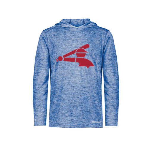 [FOLHCGRY-AS-LOGO2] Decker Men's Charge Hoodie (Adult S, Royal, Logo 2)