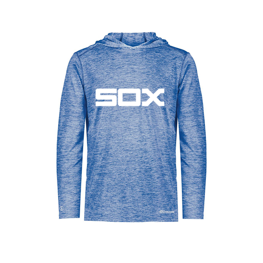 [FOLHCGRY-YS-LOGO1] Decker Youth Charge Hoodie (Youth S, Royal, Logo 1)