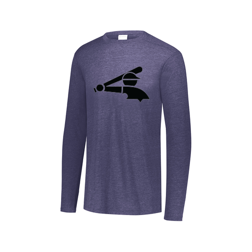 [3075.U22.XS-LOGO3] Men's LS Ultra-blend T-Shirt (Adult XS, Navy, Logo 3)