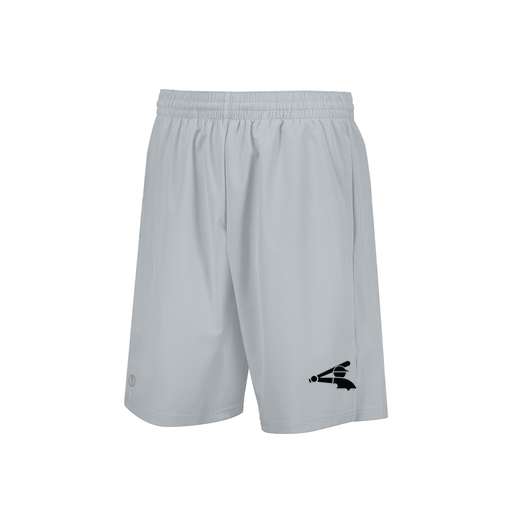 [229556.099.XS-LOGO3] Men's Weld Short (Adult XS, Silver, Logo 3)